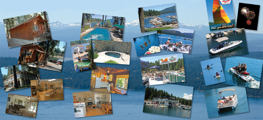 Knotty Pine Resort and Marina on Lake Almanor, California